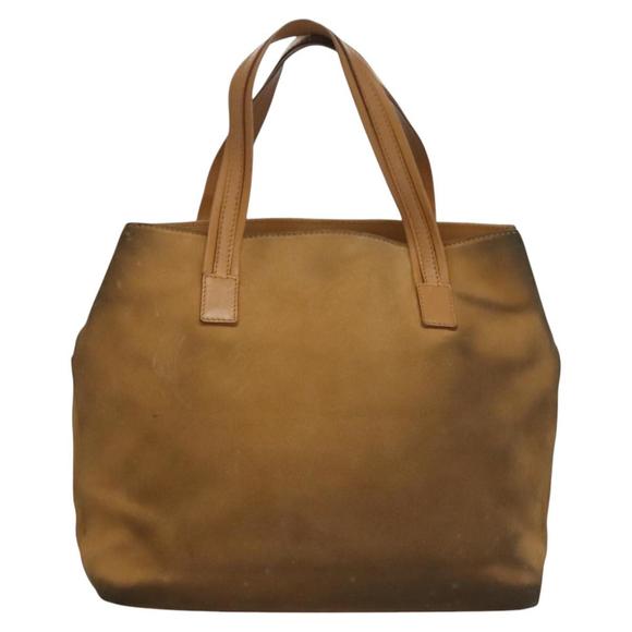 GUCCI Hand Bag Suede Beige Auth ti2755 - Picture 2 of 16